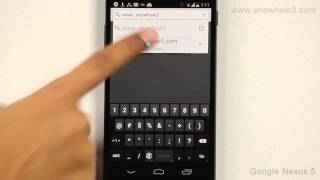 Google Nexus 5 - Browser: Opening Websites And Searching screenshot 4