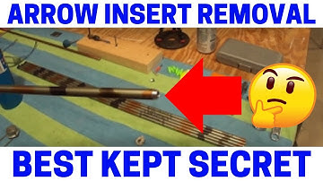 How To Remove Arrow Inserts - Fast & Easy!