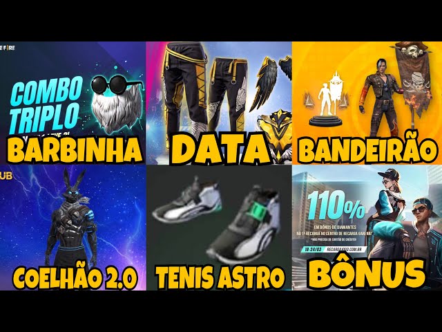 Free Fire: evento de recarga dá skin de faca em formato de chinelo