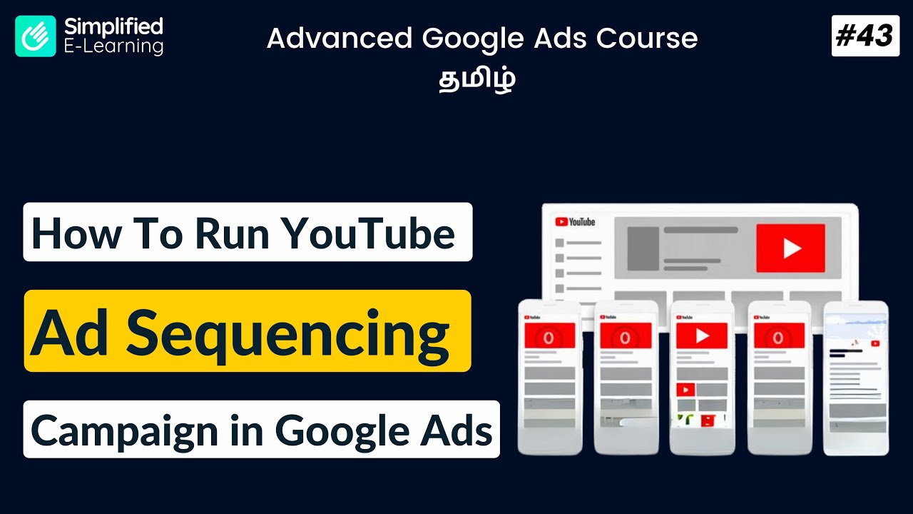 Youtube Video Ad Sequence Campaign in Tamil | Google Ads Course in ...