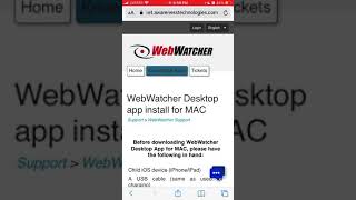 How To Install Webwatcher App On Mac And Iphone?