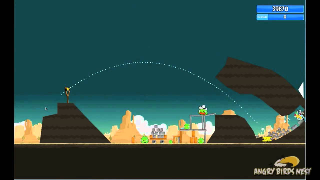 Angry Birds Chrome Dimension #20 3 Star Walkthrough and Location