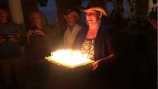 Jinnee Ballou Womans Club Orange Park Fla 90th Birthday Party MC Hal Hill