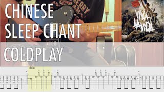 Download Lagu Chinese Sleep Chant Coldplay Cover • Guitar Tab • Tutorial • Lesson MP3