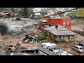 Avalanche of Mudflow Destroyed everything in its path! Rincon, Catamarca, Argentina.