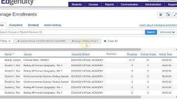 Edgenuity - Changing Target Date