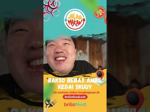 CUMA RP. 25.000,- BISA MAKAN BAKSO SEPUASNYA DI DEPOK? Full Video ada di Channel ini YAA !! #shorts