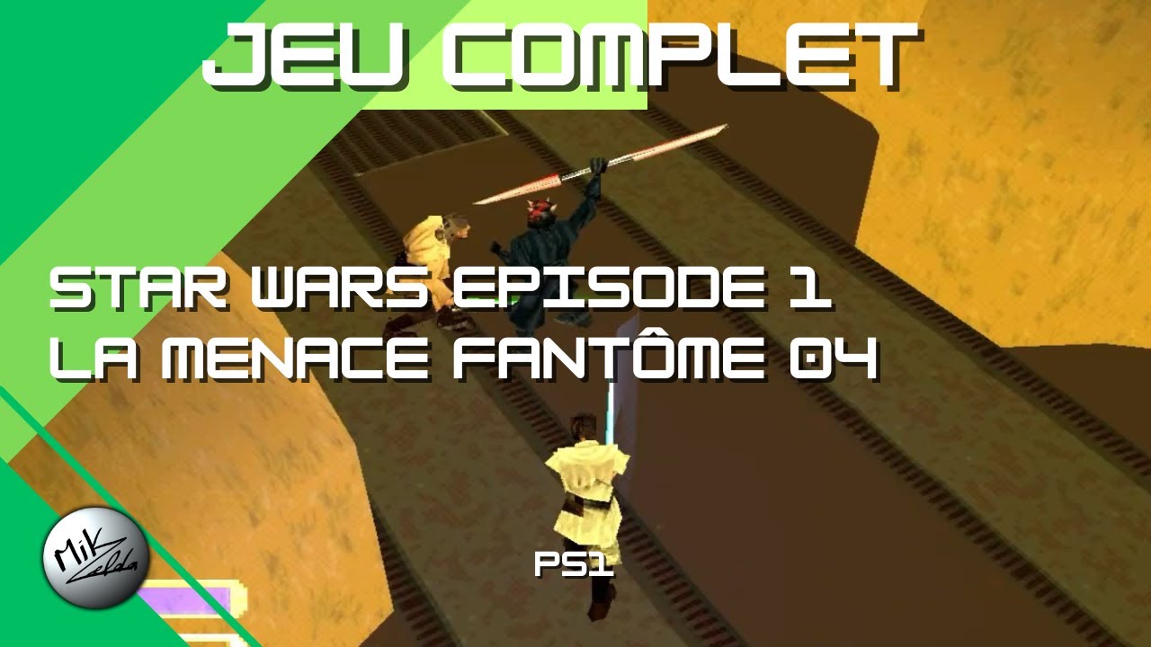 Star Wars Episode 1 La Menace Fantôme Playstation 1 – Retromania