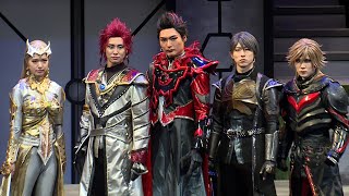 ダークヒーローが主役！ アクション満載の迫力舞台が開幕（舞台 DARKNESS HEELS～THE LIVE～2022 ゲネプロ／八木将康 谷佳樹 正木郁 樋口裕太 小田えりな）