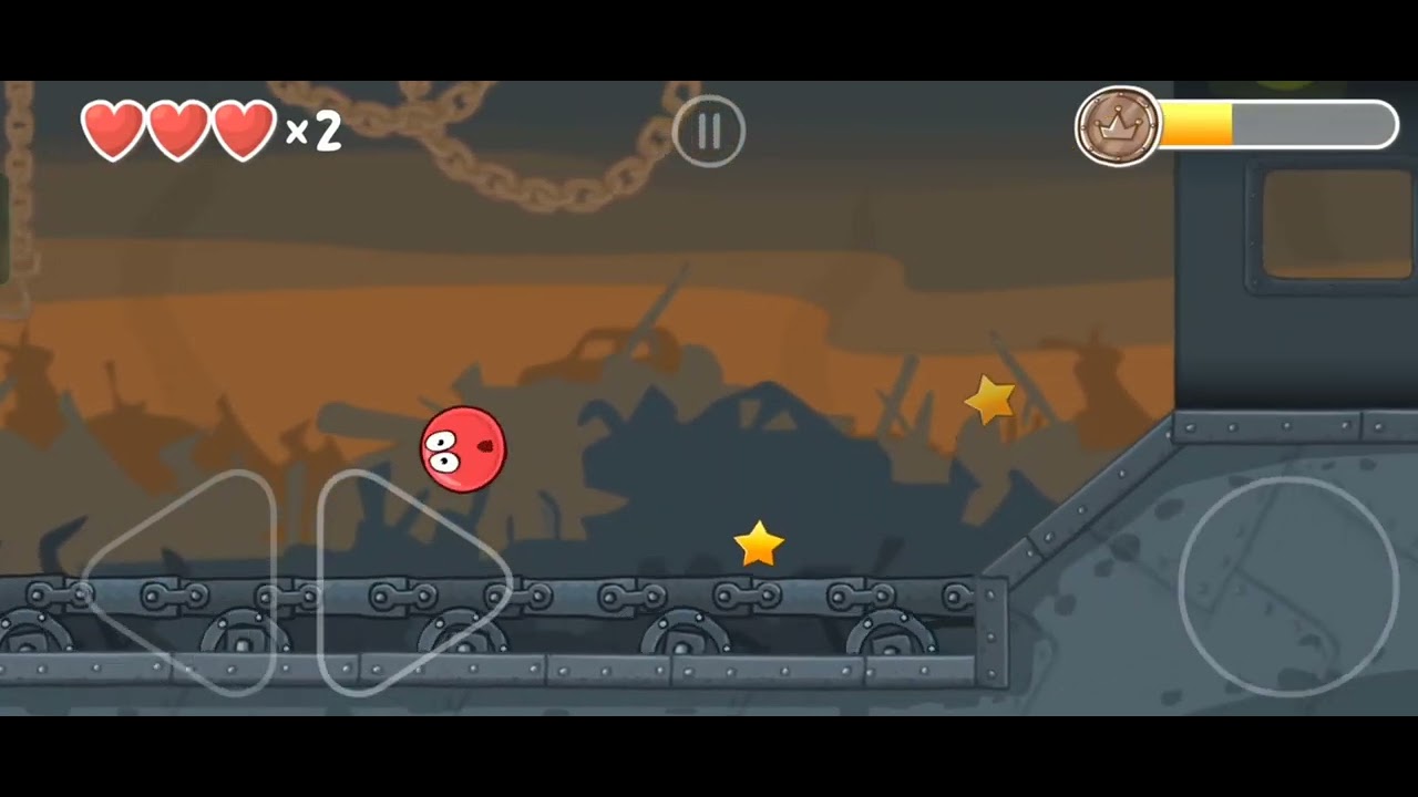 Red Ball 4 - Gameplay Level 35 ( Box Factory )
