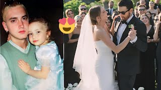 WHAT RAPPER #eminem DID ON HIS DAUGHTER'S WEDDING DAY LEFT THE WORLD SPEECHLESS🥰