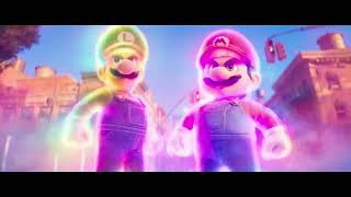 The Super Mario Bros Movie Scene: Luigi saves Mario/The Final Battle
