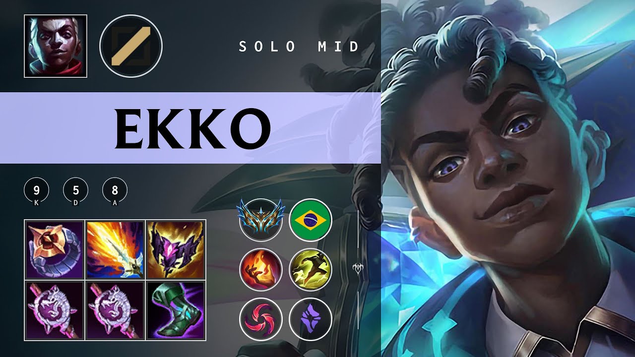Ekko Mid vs Mel - BR Challenger Patch 25.23