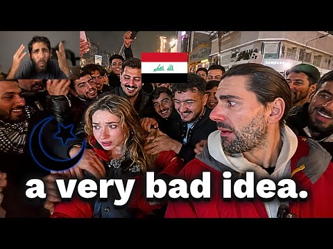Western Couple Travel To Iraq... Then Get Surrounded By Mob of Islamists!