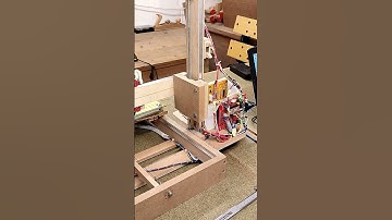 DIY 3D printer Z-axis first homing test  #3dprinter #diy