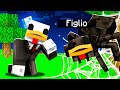 MIO FIGLIO È DIVENTATO UN RAGNO SU MINECRAFT