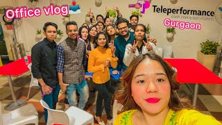 TELE PERFORMANCE||OFFICE VLOG||DELHI GURGAON