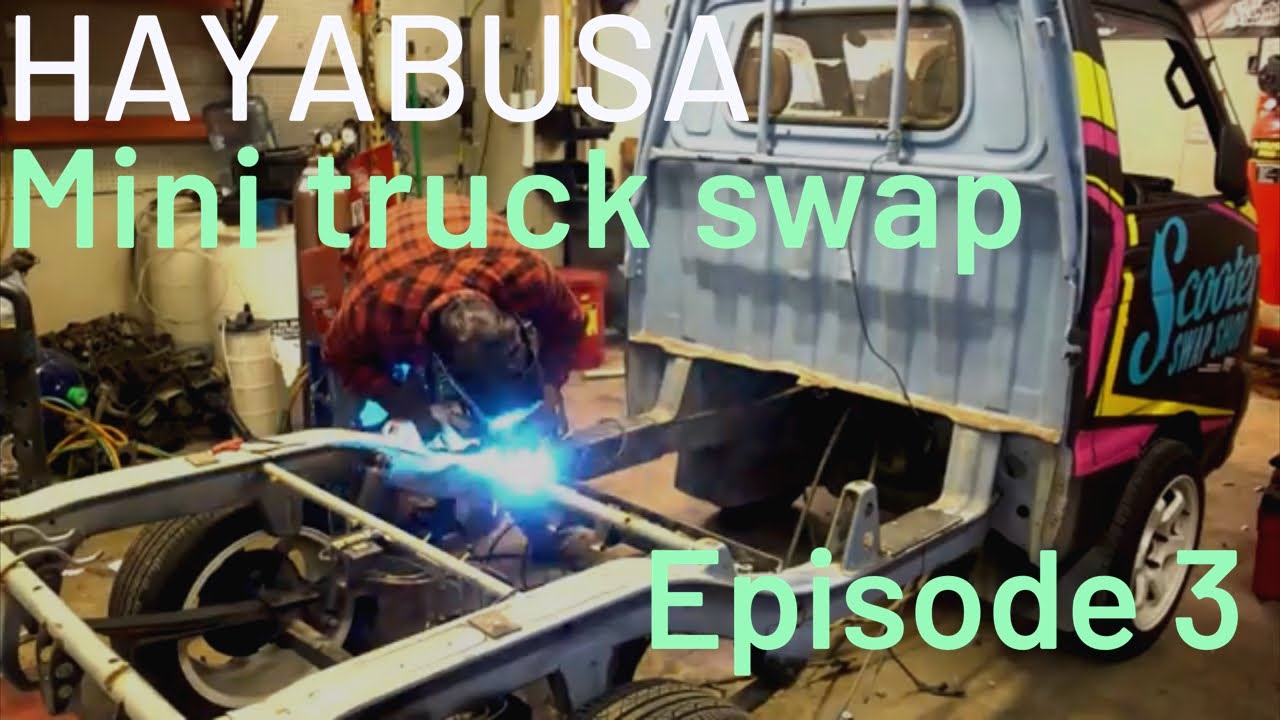 Hayabusa mini truck swap video 3 - YouTube