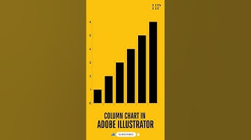 Create Column chart in Adobe Illustrator📊