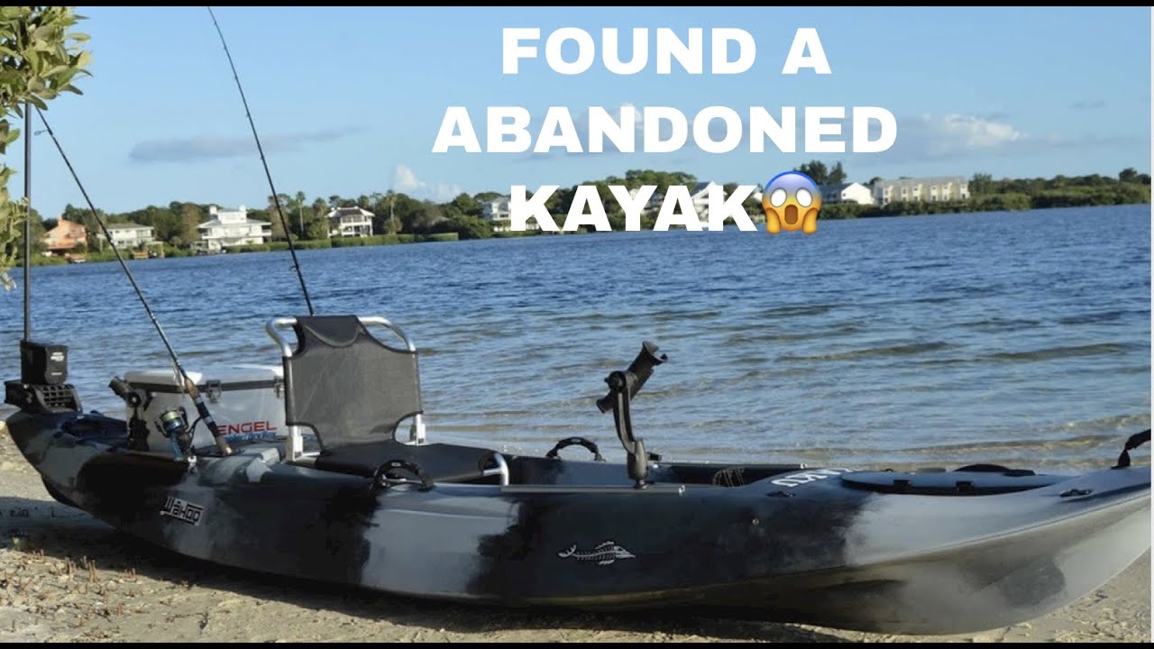 WADE FISHING AT PORT MANSFIELD (FOUND A KAYAK!!)