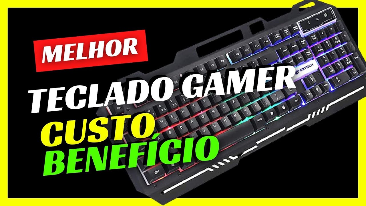 [SUPER BARATO] Melhor Teclado Gamer Custo Benefício ate 100 Reais ...