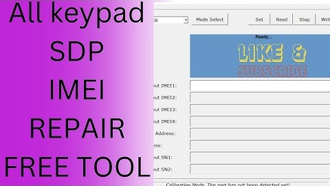 SPD imei repair tool | spd keypad mobile imei change tool | spd imei change tool free