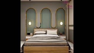 bed interior design #homedecor #viralvideo #viral #interior #dreamhome #switzerland