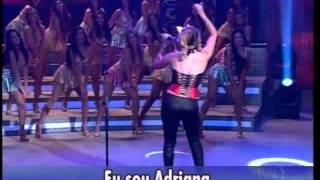 Adriana Dança Funk Com O Ballet Do Faustão 17 06 2012