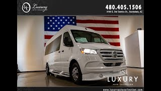 #3047| 2019 LUXE Sprinter 170” EXT with Arch and Bathroom by Midwest Automotive Designs