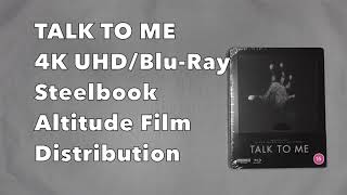TALK TO ME 4K UHD/Blu-Ray Steelbook Edition