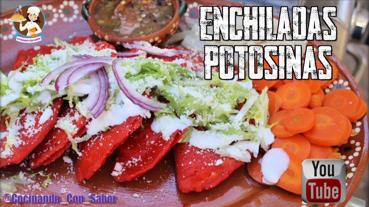 ENCHILADAS POTOSINAS COMO HACER ENCHILADAS POTOSINAS. YouTube