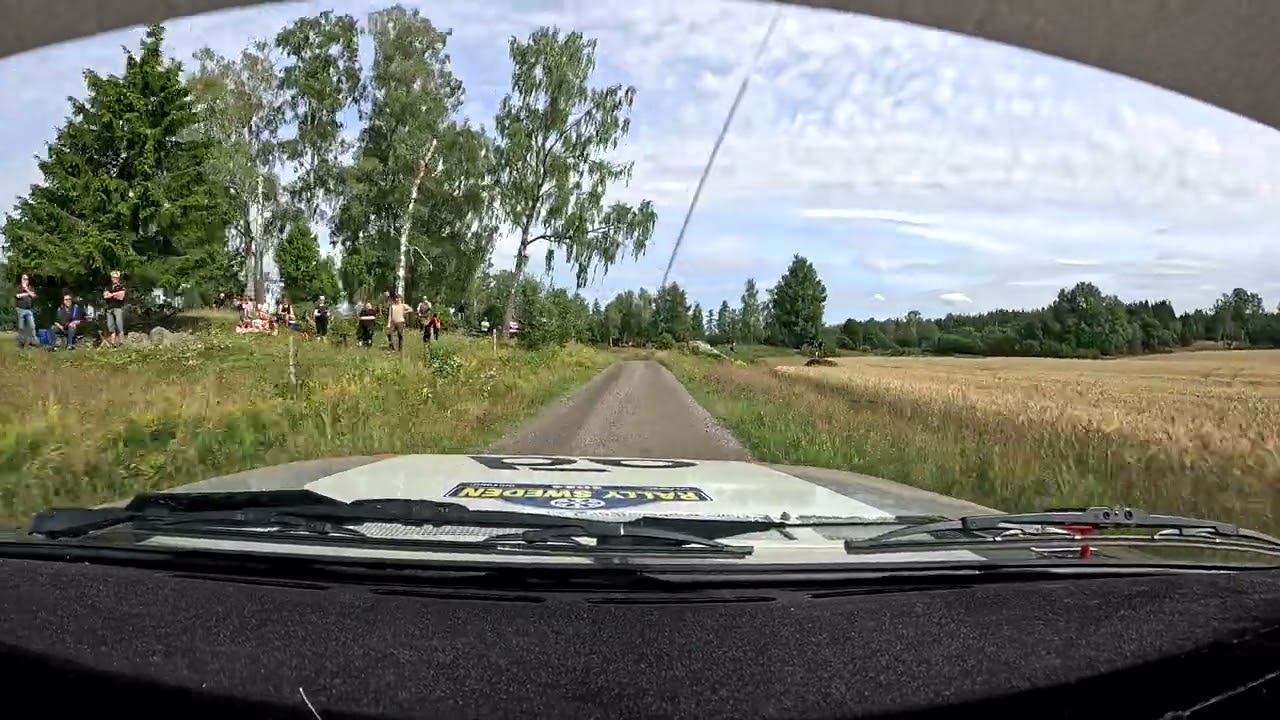 Slottssprinten 2024 SS1 Tobias Johansson Olle Erixon audi urquattro