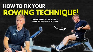 HOW TO FIX YOUR ROWING MACHINE TECHNIQUE | COMMON MISTAKES & FIXES