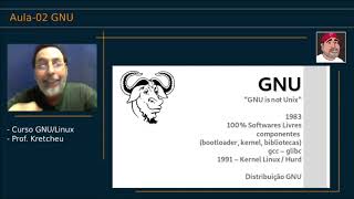 🟠 GNU Linux Course - Lesson 02 - GNU (enhanced audio)
