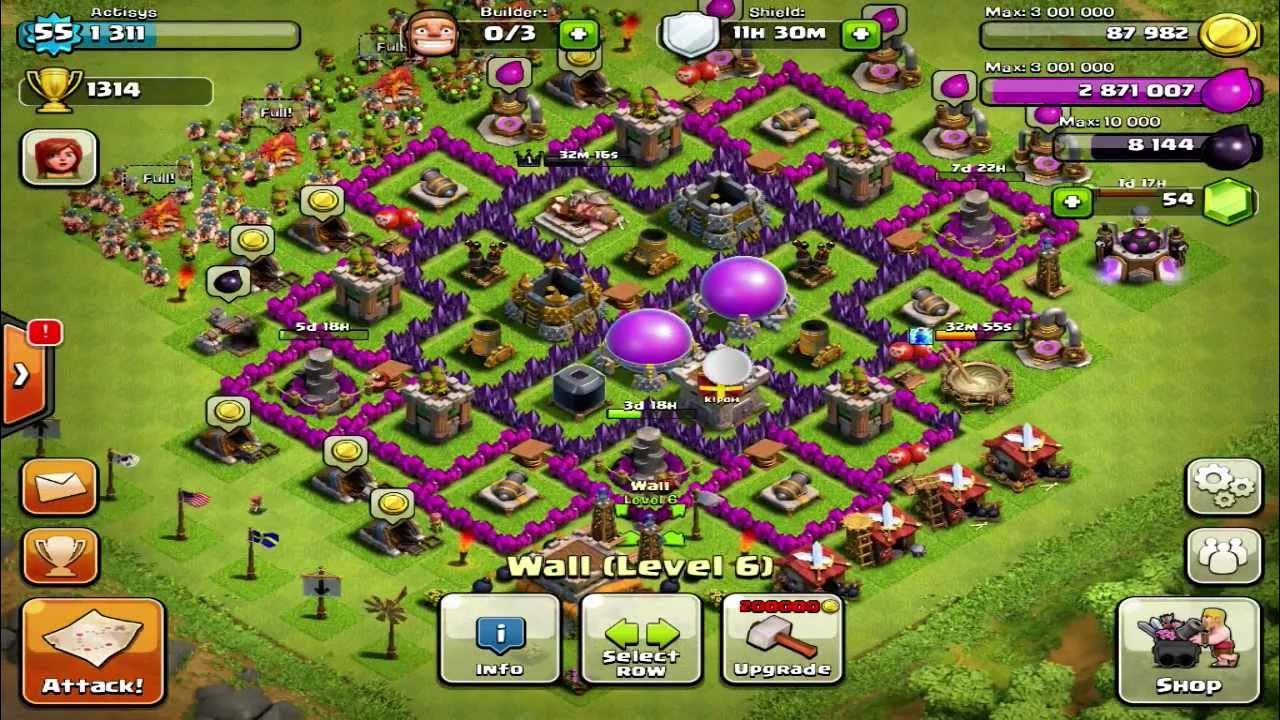 Clash of clans на айфон 2024