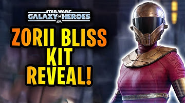 ZORII BLISS KIT REVEAL - HUGE Boost for Finn and Resistance - First New Character of 2023 in SWGoH!