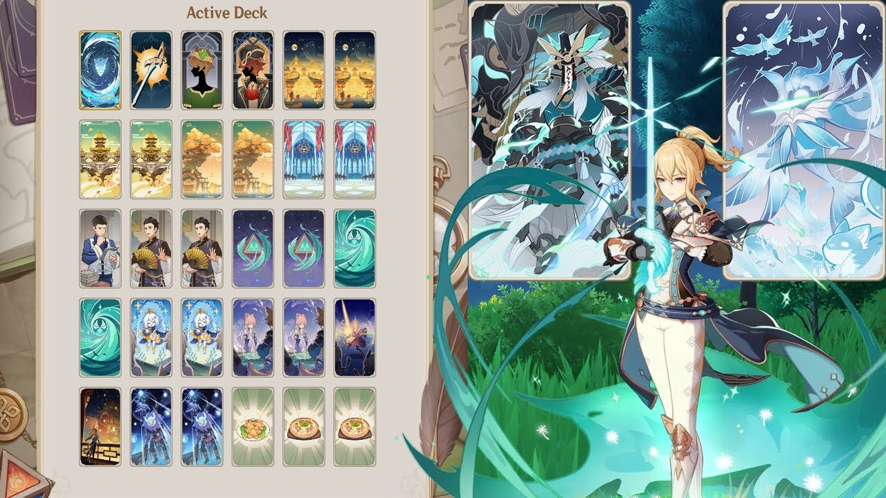 Genius Invokation TCG: Jean vs Mona (Serious) | Anemo Resonance