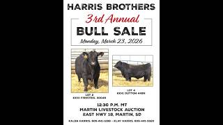 Harris Brothers - 3rd Annual Sale