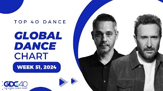 Top 40 Global Dance Songs Chart | December 21, 2024 (Week 51)