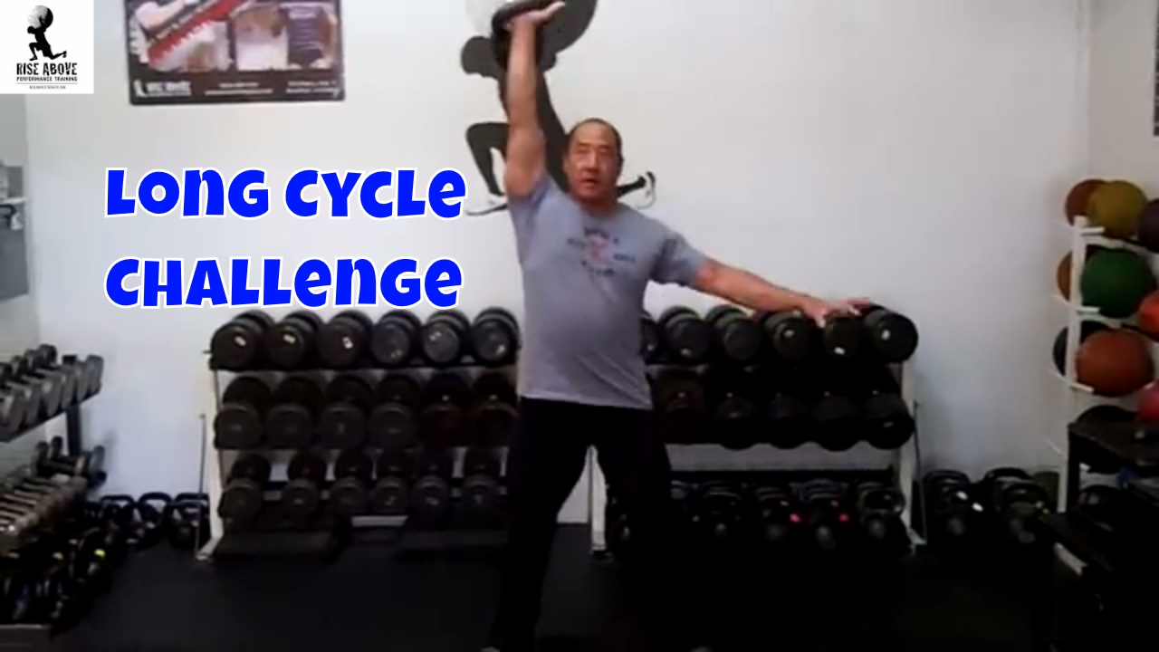 Aj's Kettlebell Long Cycle Challenge conditioning sport