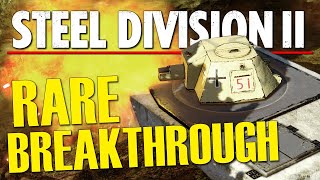This is RARE TREAT! DON'T MISS an AWESOME GAME of BREAKTHOUGH! | Steel Division 2 Gameplay screenshot 4