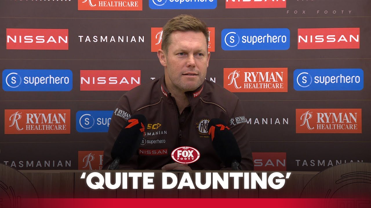 Mitchell describes emotion behind Hawks 100-year celebration | Hawthorn Press Conference | Fox Footy