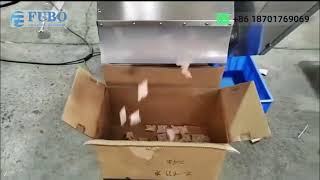 Celebrity Candy empty bags sorting machine | chocolate pouches assorting machine | air blowing machine Wealth
