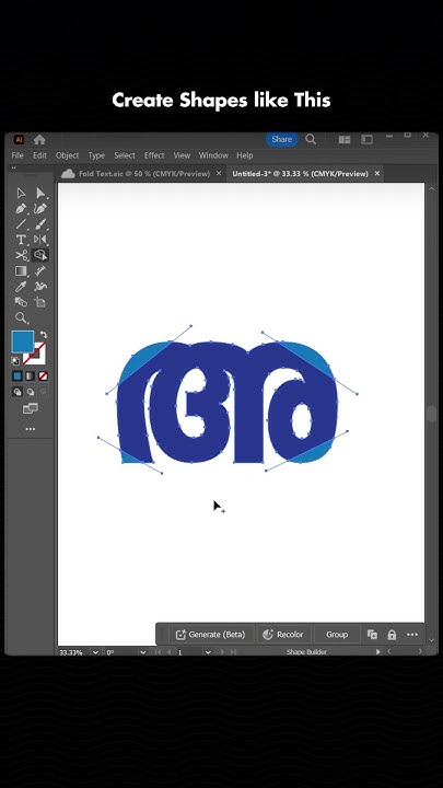 fold-text-using-adobe-illustrator-malayalam-photoshop-youtube