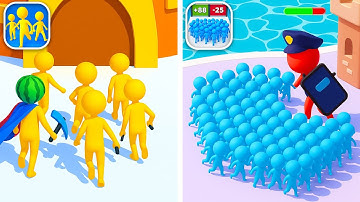 Join Clash 3D 🆚 Count Masters ✅💚✅ – Epic Crowd Battle! Max Level Gameplay 💥Ep352