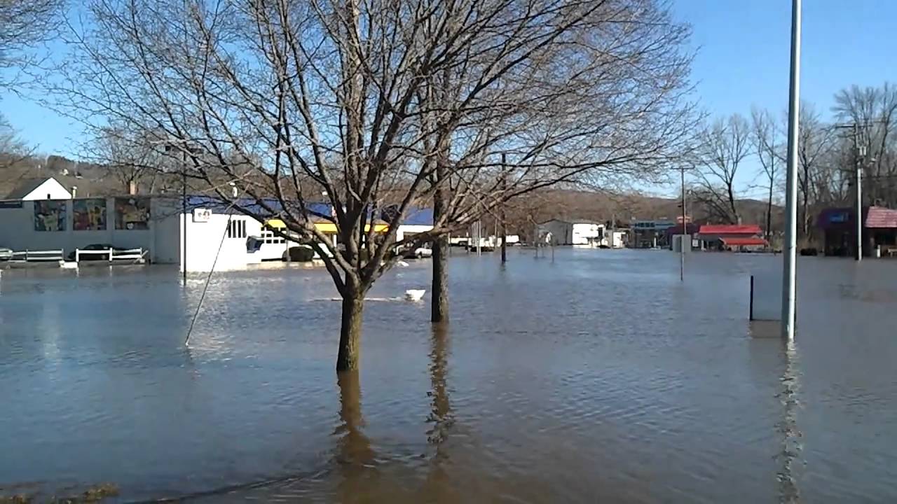 New Milford CT Flood 2011 Route 7 Business YouTube