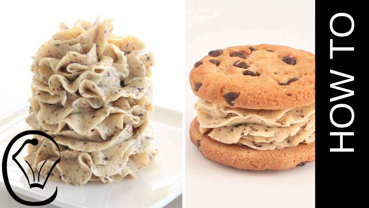 Chocolate Chip Cookie Condensed Milk Buttercream Frosting 4 Ingredients