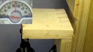 http://woodgears.ca/dovetail/strength.html Testing some dovetail and box joints to the breaking point.