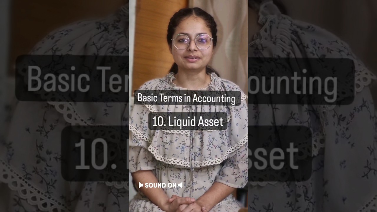 10. liquid assets #basictermsofaccounting #shorts