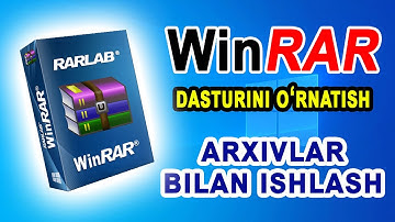 Winrar dasturi Arxivlar bilan ishlash | Архивлар билан ишлаш